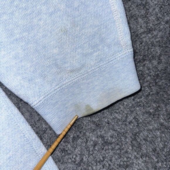 Tommy Bahama Sweater Mens 2XL Light Blue 1/4 Zip Reversible Mock Neck Casual - Picture 3 of 6